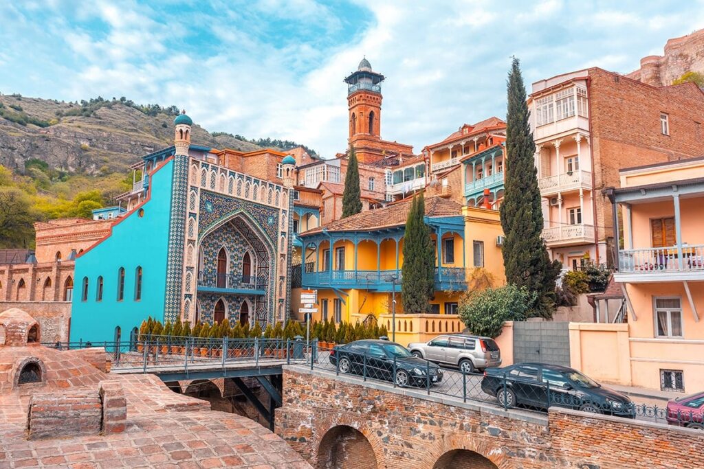 موقع جورجيا على الخريطة