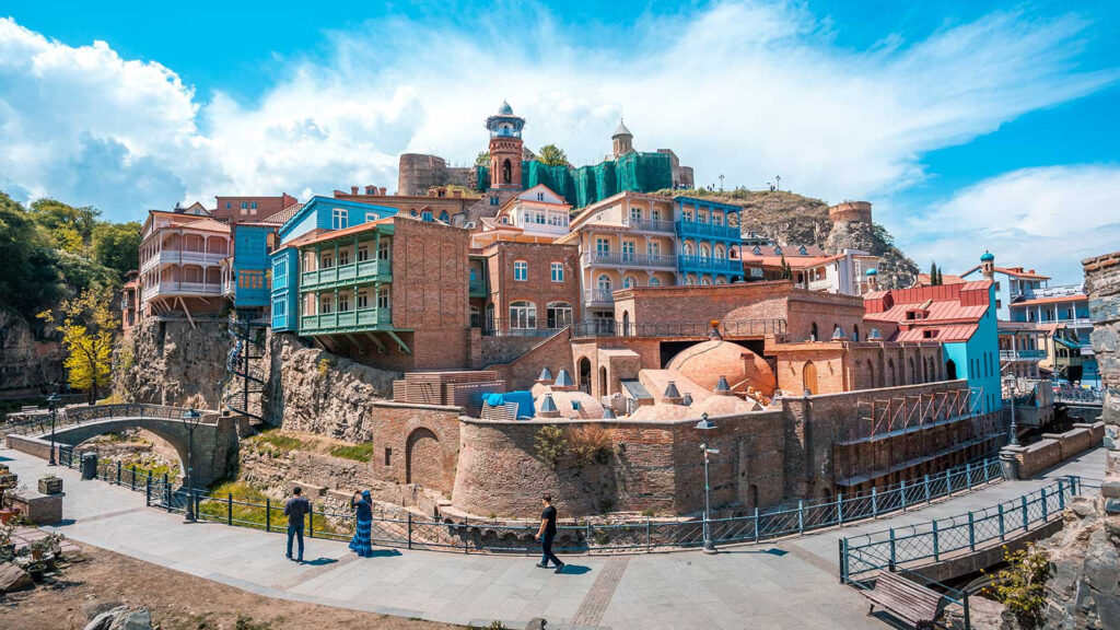 موقع جورجيا على الخريطة